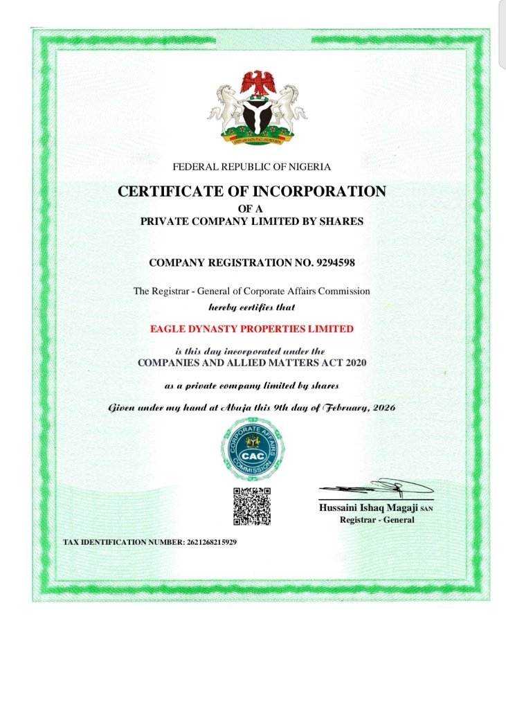 Certificate of Incorporation